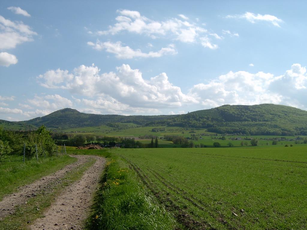 Blick ins Zittauer Gebirge